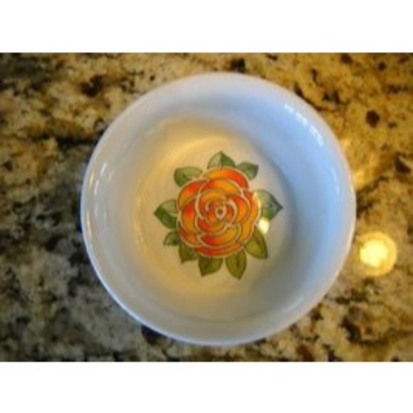 Dansk International Designs Danika Rose Fine China Small Soup Ice Cream Bowl - Picture 2 of 6